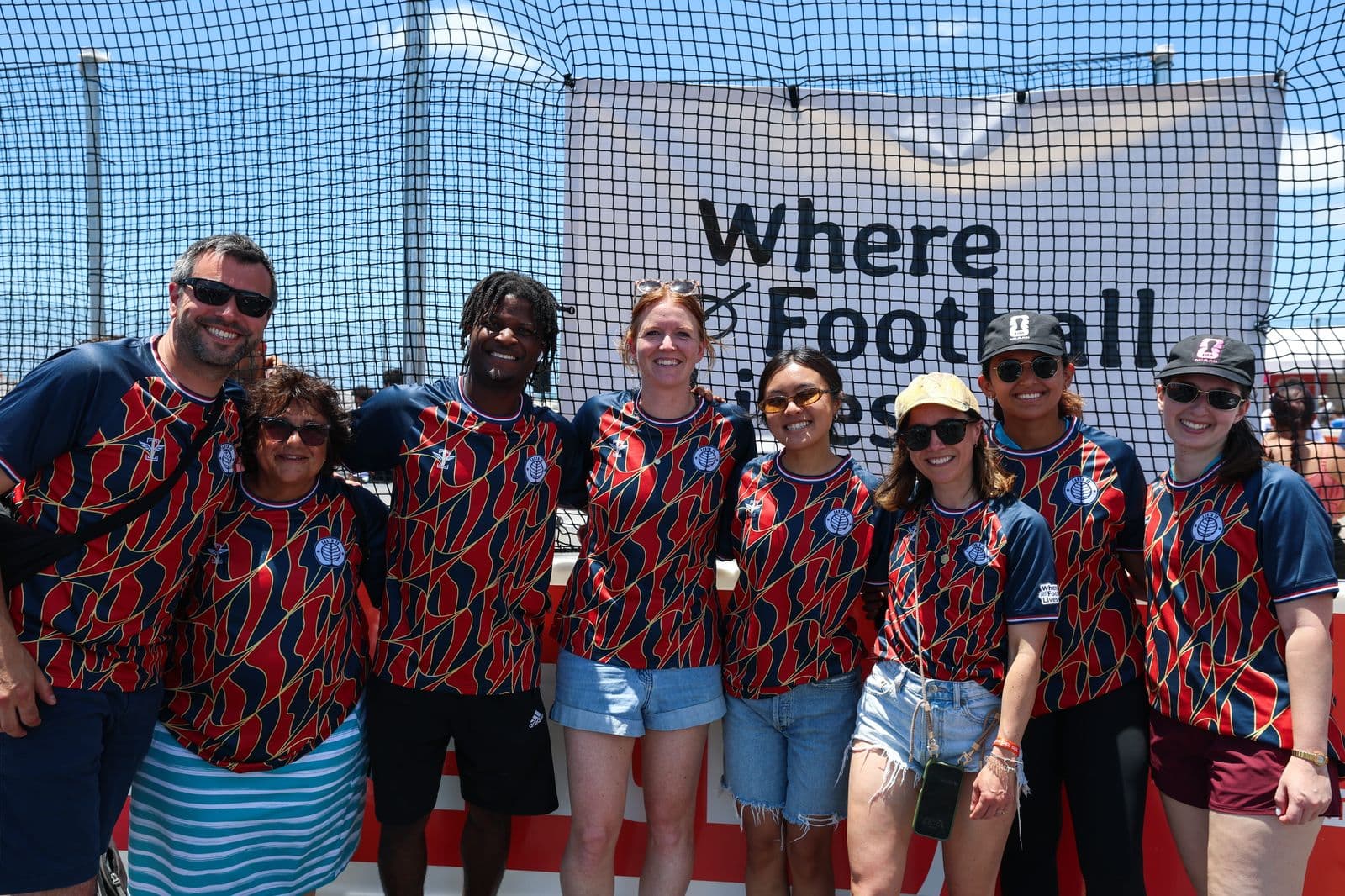 Where Football Lives team